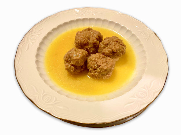 Albondigas de la abuela Enriqueta en caldo (6 raciones) - Cositas Güenas