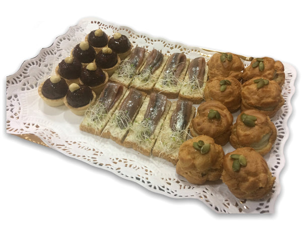 Bandeja de canapés variados - Cositas Güenas