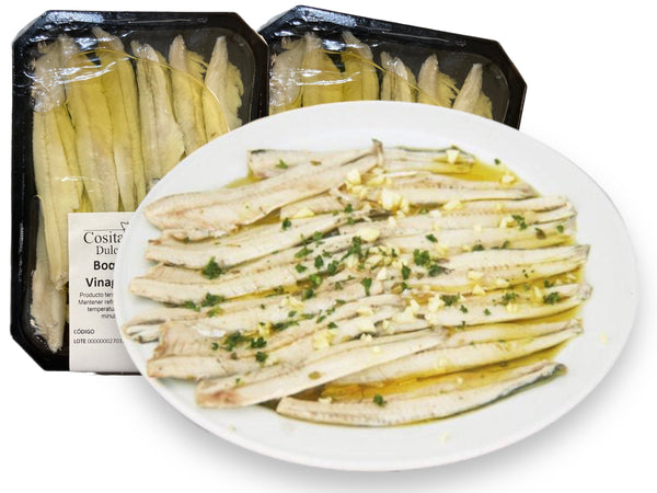 Boquerones en Vinagre Cositas Güenas tarrina 100gne - Cositas Güenas
