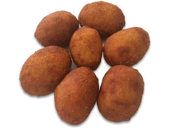 Croquetas artesanas de nuestro obrador en bandejas de kilo - Cositas Güenas