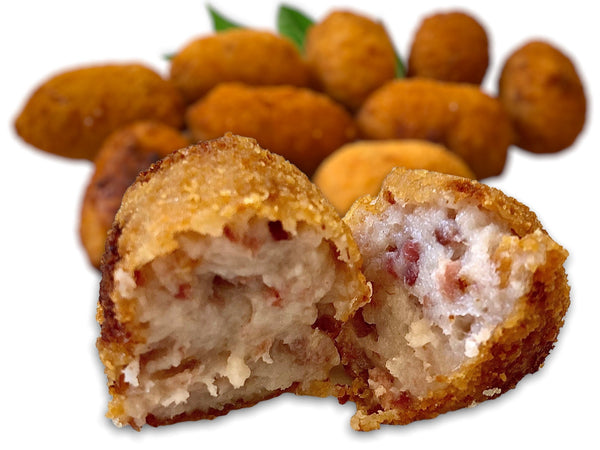 Croquetas artesanas de nuestro obrador en bandejas de kilo - Cositas Güenas