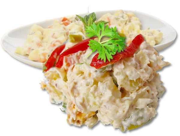 Ensaladilla Rusa (Olivier). Bandeja de 1/2 Kilo - Cositas Güenas