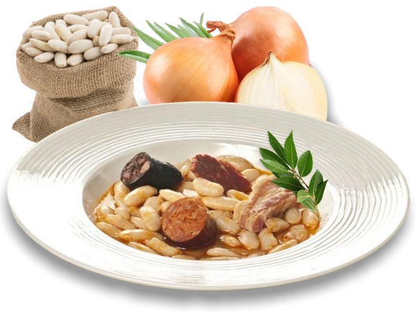 Fabada con compango (6 raciones) - Cositas Güenas
