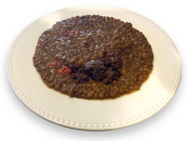 Lentejas con chorizo y morcilla (6 raciones) - Cositas Güenas