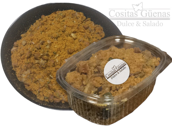 Migas serranas tradicionales hechas a mano (6 raciones) - Cositas Güenas