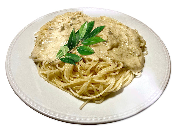 Pasta con salsa de setas (6 raciones) - Cositas Güenas