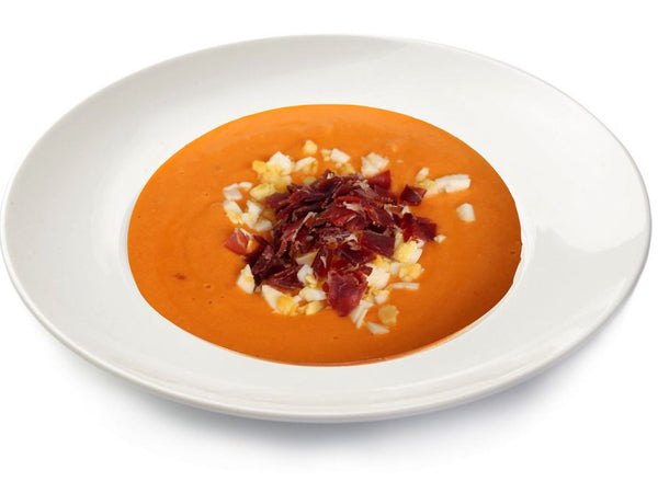 Salmorejo tradicional cordobés. Bandeja de 1/2 Kilo - Cositas Güenas