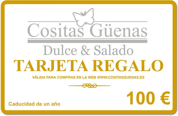 Tarjeta de regalo - Cositas Güenas