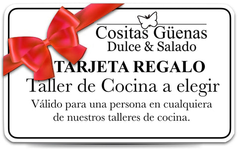 Regala Talleres de Cocina - Cositas Güenas