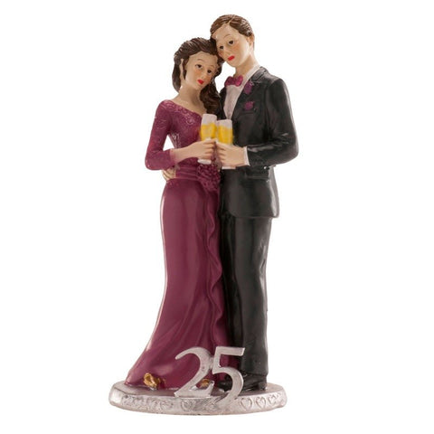 Figura Pareja hetero senior 25 aniversario - Cositas Güenas