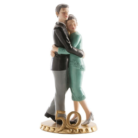 Figura Pareja hetero senior 50 aniversario - Cositas Güenas