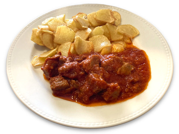Guiso de Carne con tomate casero (6 raciones) - Cositas Güenas