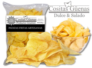 Patatas Fritas Artesanas, bolsa de 500g – Cositas Güenas